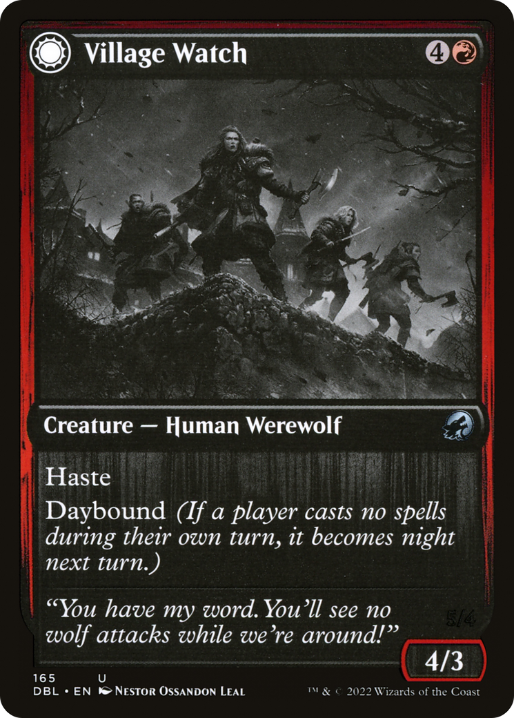 Village Watch // Village Reavers (DBL-165) (Foil)