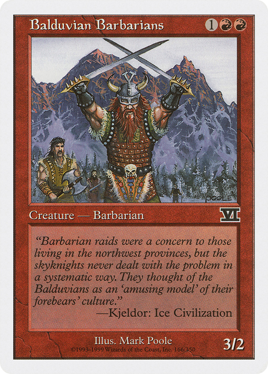 Balduvian Barbarians (6ED-166)