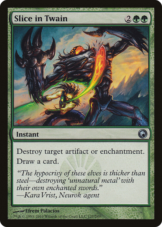 Slice in Twain (SOM-127) (Foil)