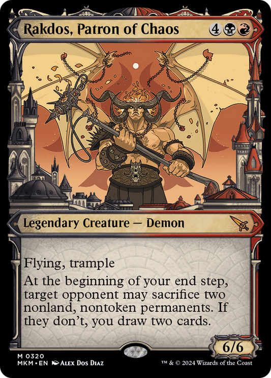 Rakdos, Patron of Chaos (MKM-320) (Showcase)