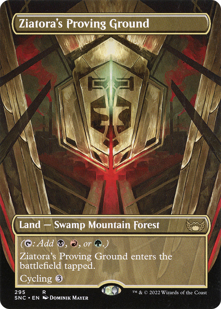 Ziatora's Proving Ground (SNC-295) (Borderless) (Foil)