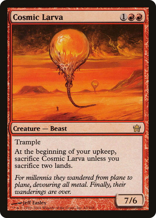 Cosmic Larva (5DN-063) (Foil)