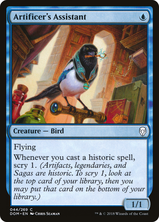 Artificer's Assistant (DOM-044) (Foil)