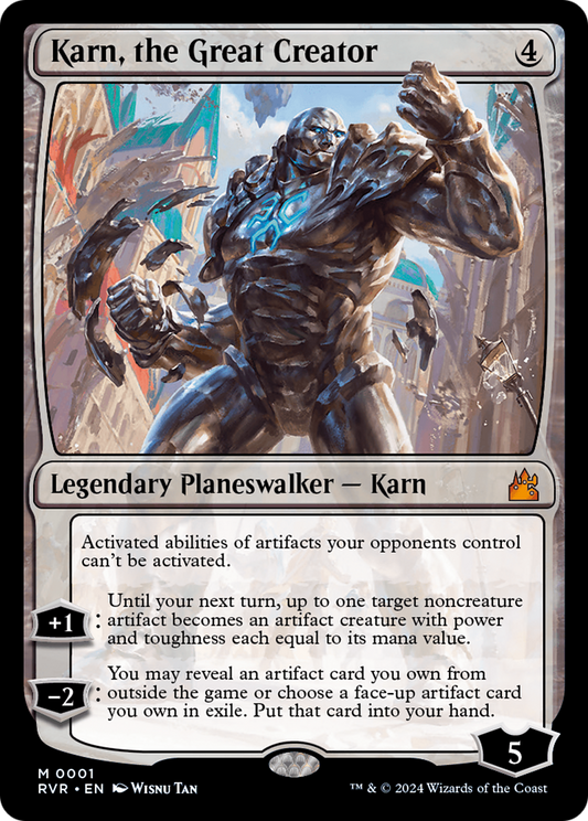 Karn, the Great Creator (RVR-001) (Foil)