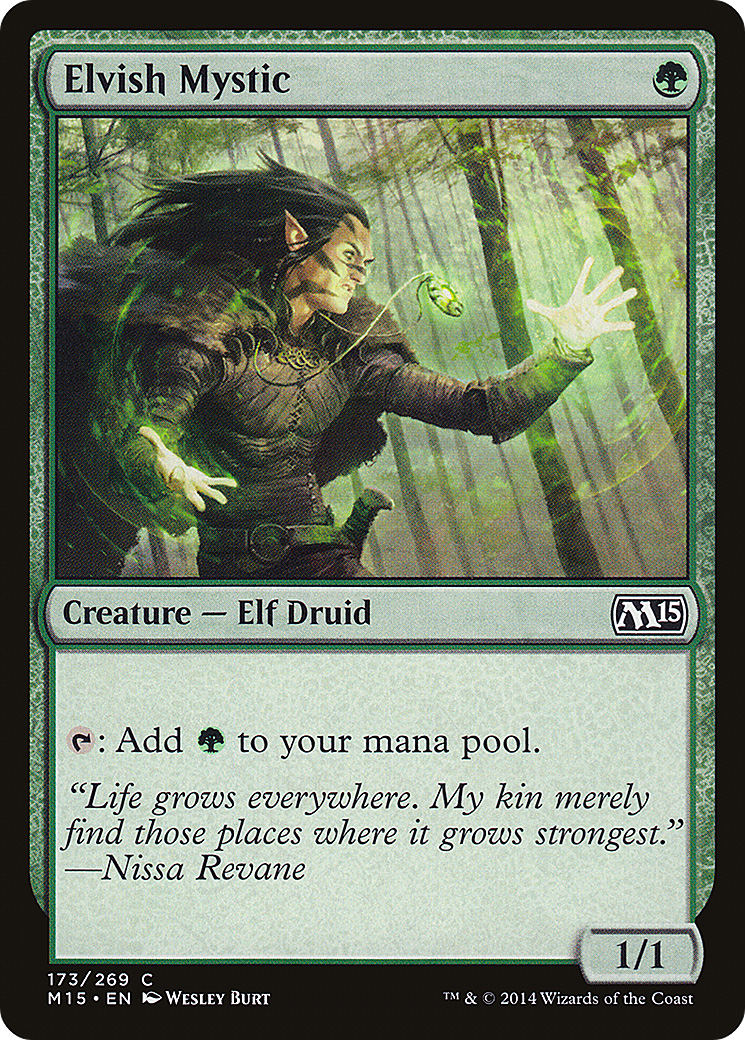 Elvish Mystic (M15-173) (Foil)