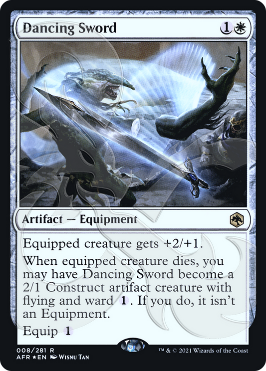 Dancing Sword (AFR&-08A) (Foil)
