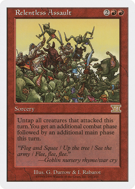 Relentless Assault (6ED-202)