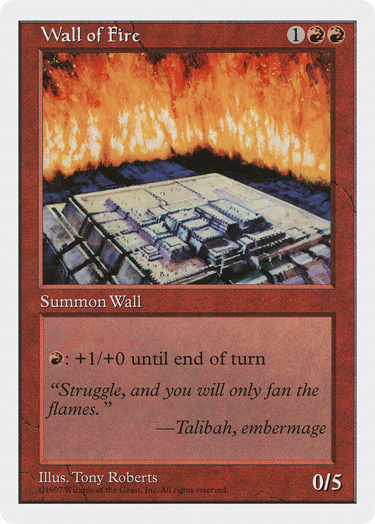 Wall of Fire (5ED-273)