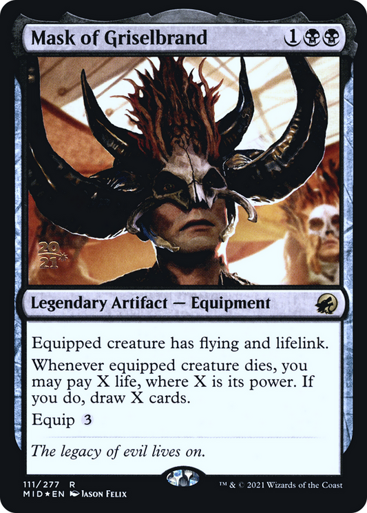 Mask of Griselbrand (PRE-111S) (Foil)