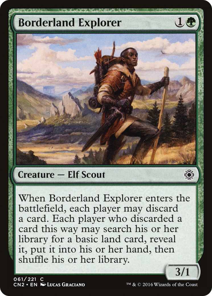 Borderland Explorer (CN2-061) (Foil)