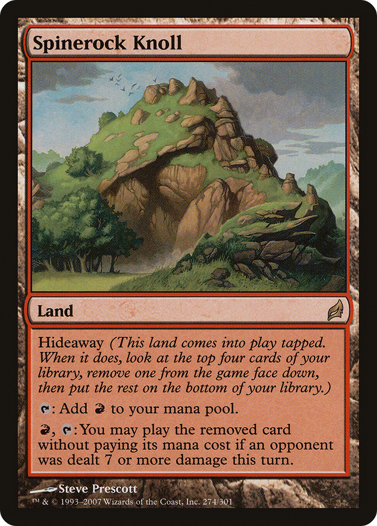Spinerock Knoll (LRW-274) (Foil)