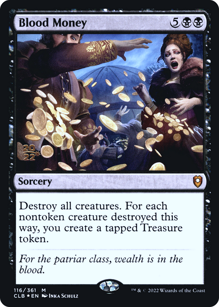 Blood Money (PRE-116S) (Foil)