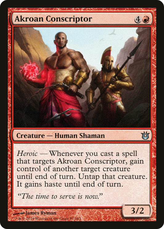 Akroan Conscriptor (BNG-087) (Foil)
