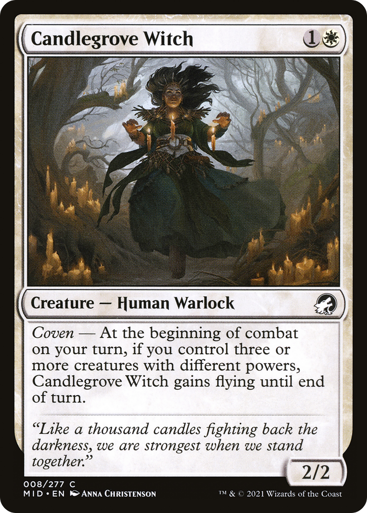 Candlegrove Witch (MID-008) (Foil)