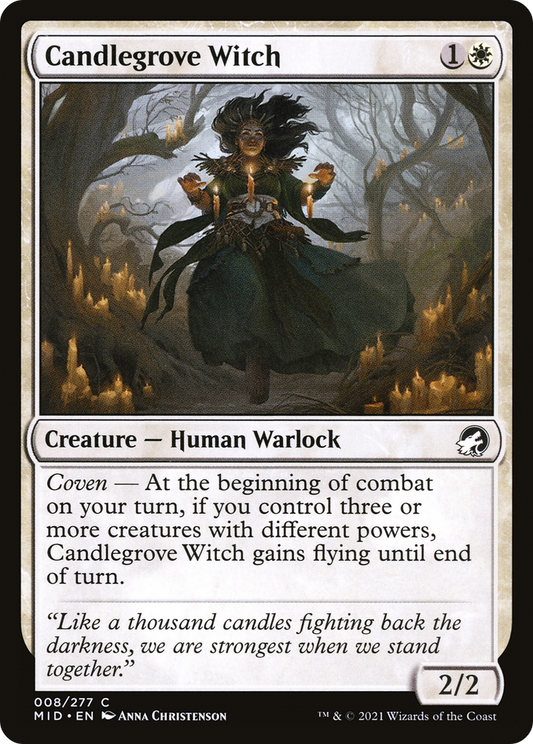 Candlegrove Witch (MID-008) (Foil)