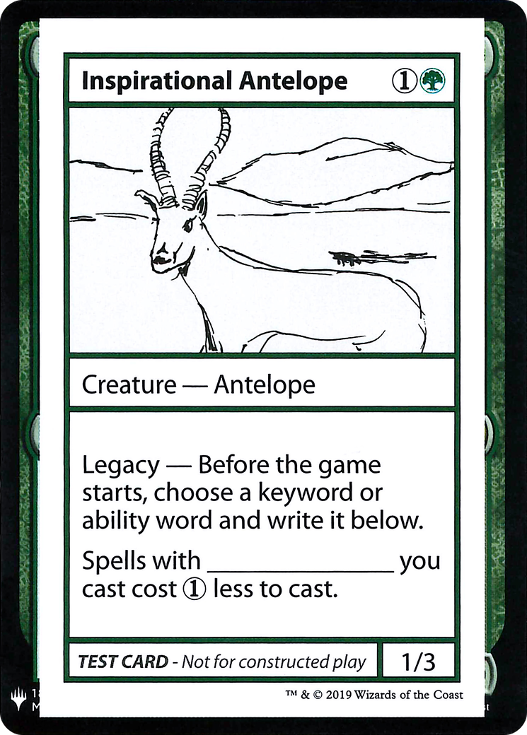 Inspirational Antelope (CMB1-078)