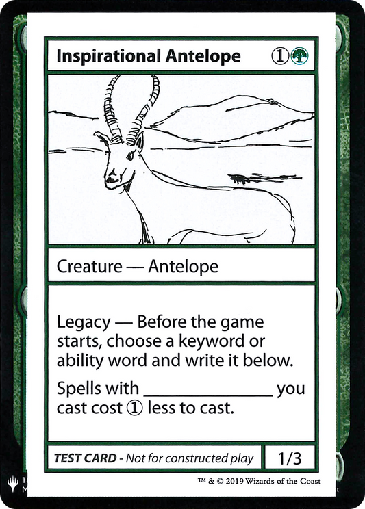 Inspirational Antelope (CMB1-078)