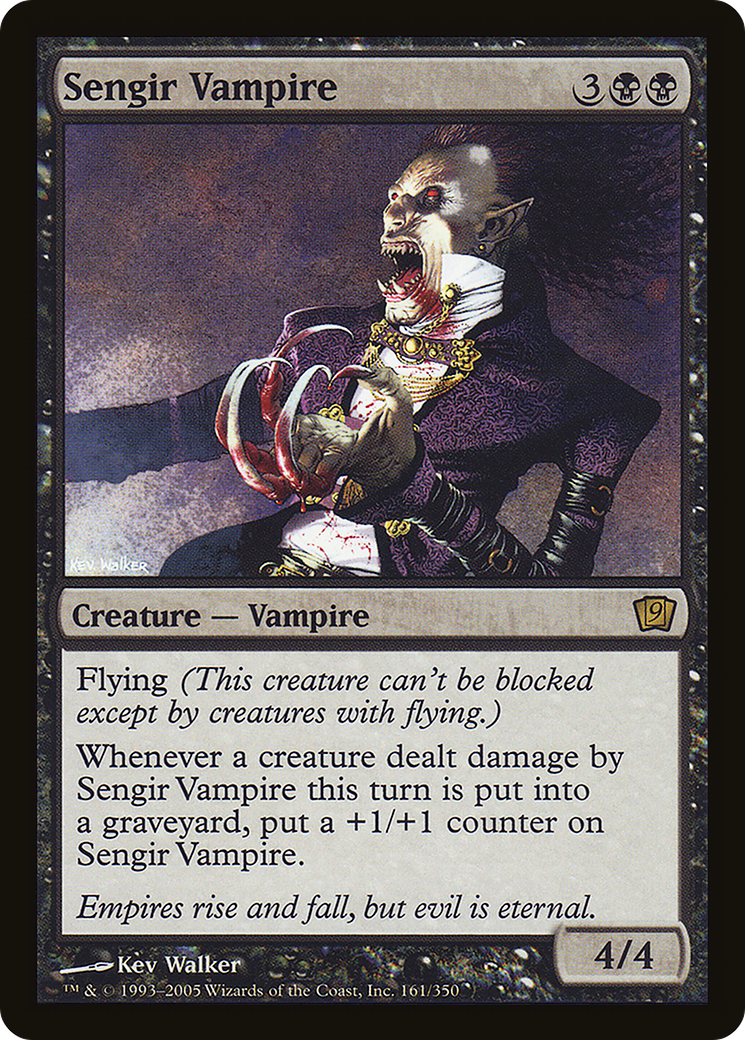 Sengir Vampire (9ED-161★) (Foil)
