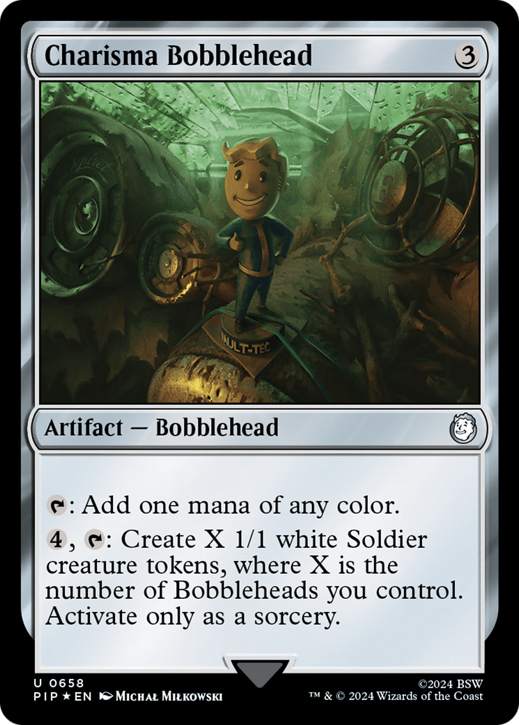 Charisma Bobblehead (PIP-658) (Surge Foil)