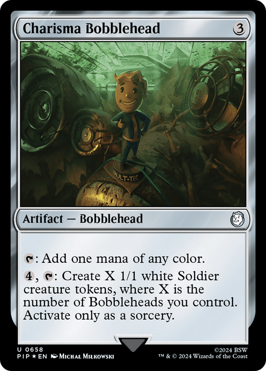 Charisma Bobblehead (PIP-658) (Surge Foil)
