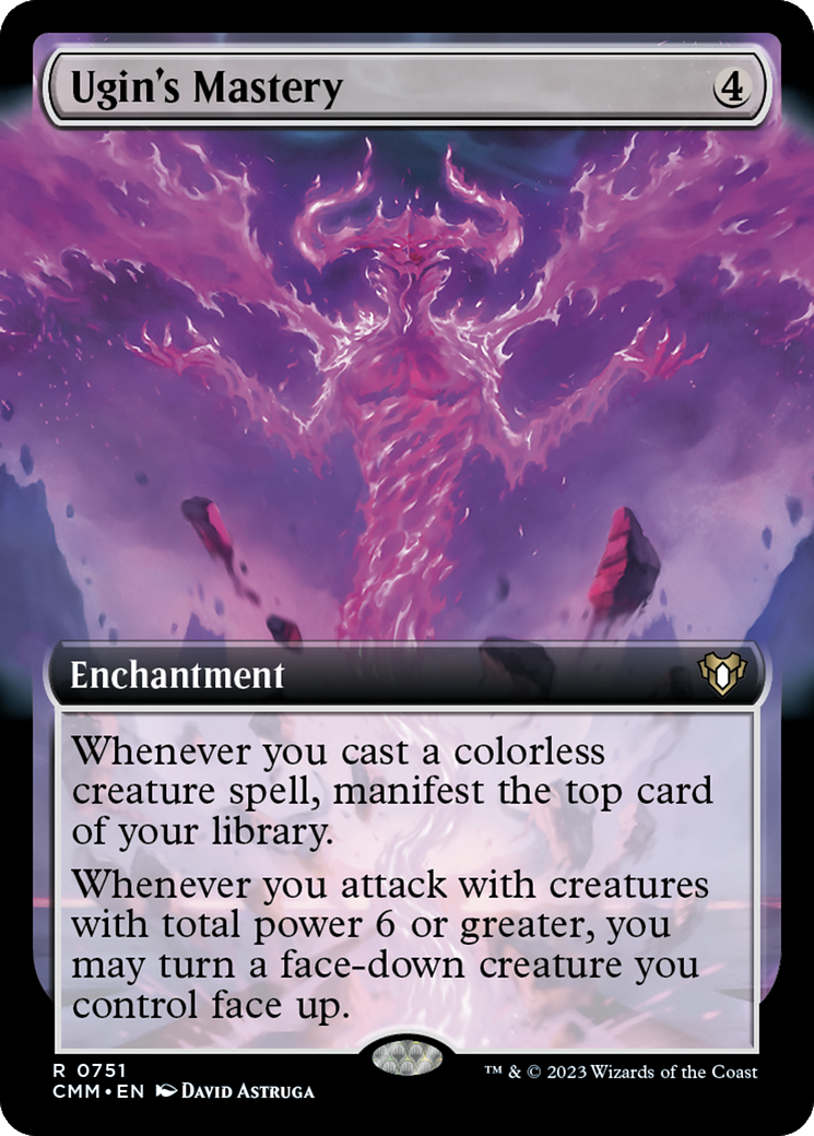 Ugin's Mastery (CMM-751) (Extended Art) (Foil)
