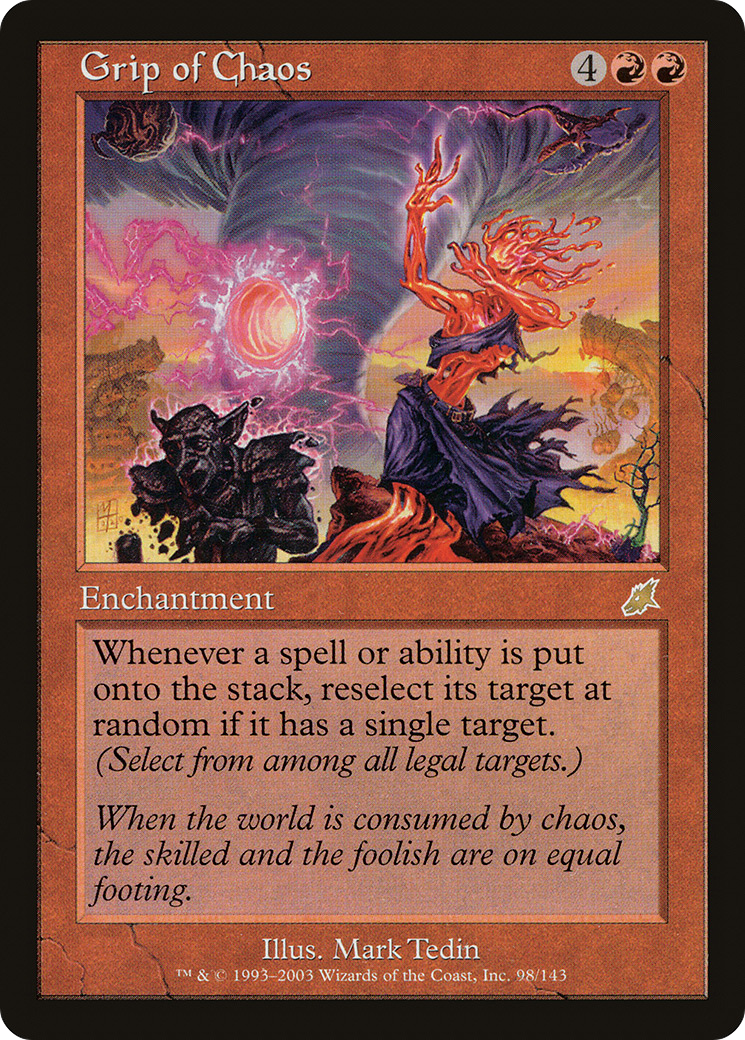 Grip of Chaos (SCG-098) (Foil)