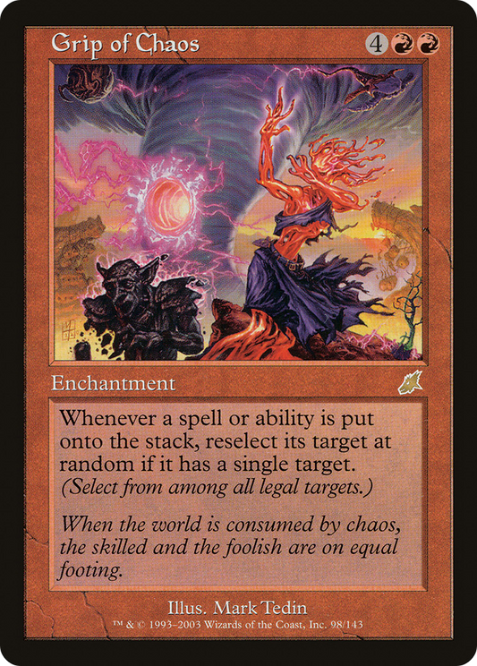 Grip of Chaos (SCG-098) (Foil)