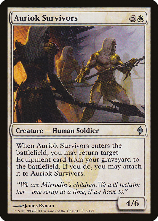 Auriok Survivors (NPH-003) (Foil)