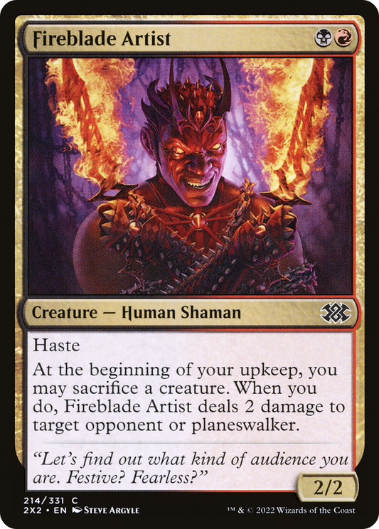 Fireblade Artist (2X2-214) (Foil)