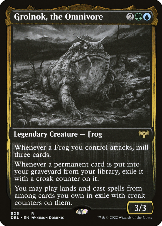 Grolnok, the Omnivore (DBL-505) (Foil)