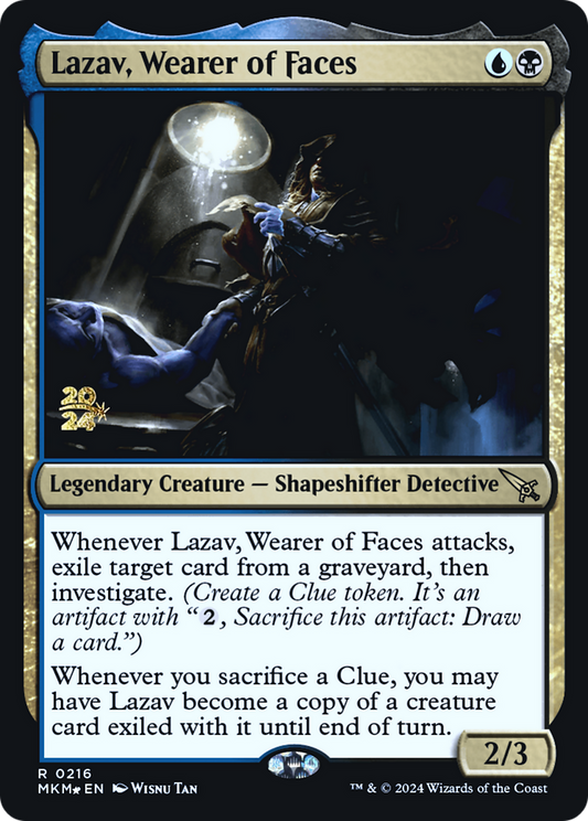 Lazav, Wearer of Faces (PRE-216S) (Foil)