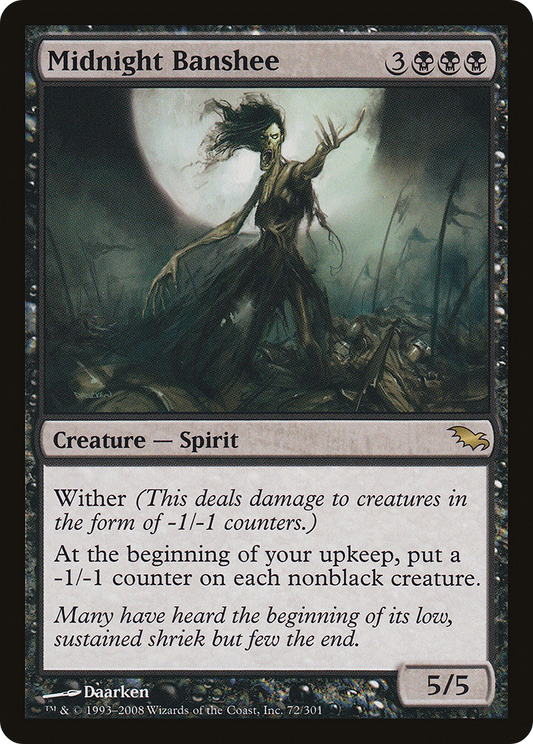 Midnight Banshee (SHM-072) (Foil)