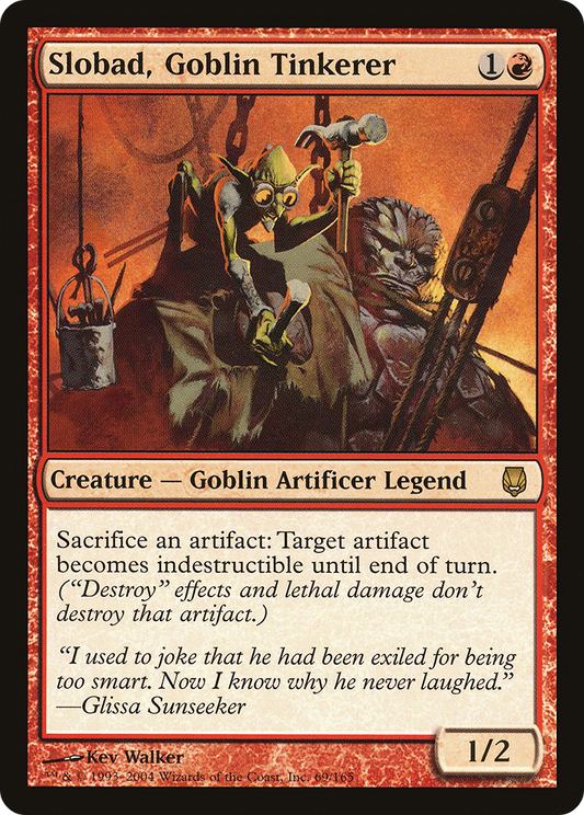 Slobad, Goblin Tinkerer (DST-069) (Foil)