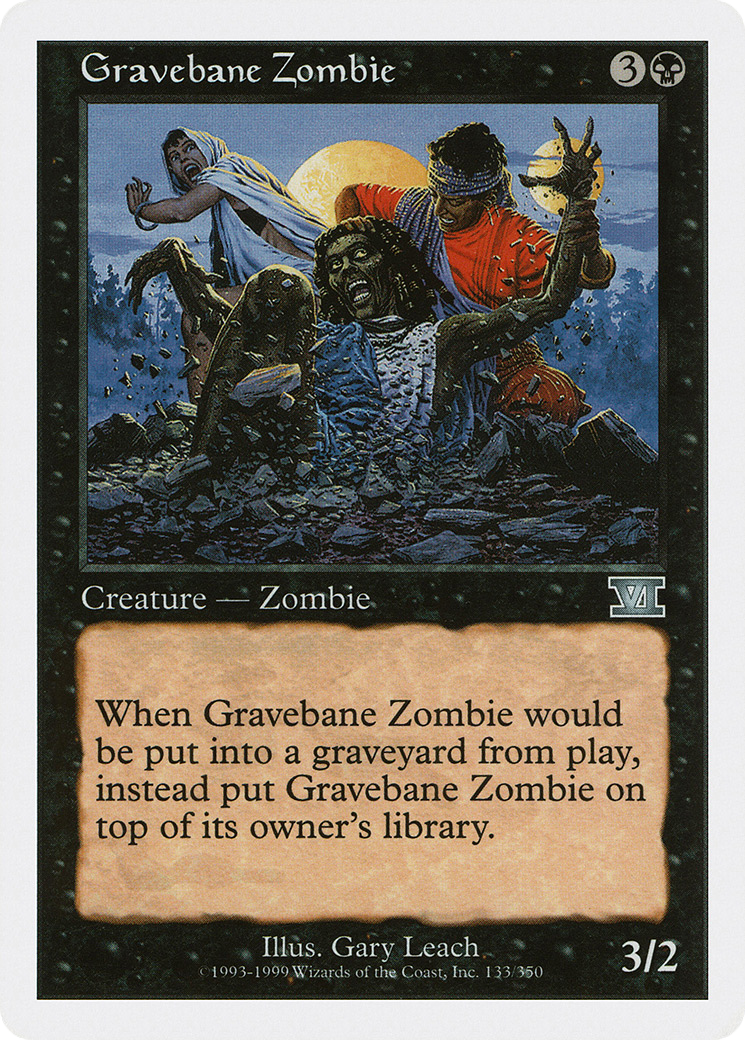 Gravebane Zombie (6ED-133)