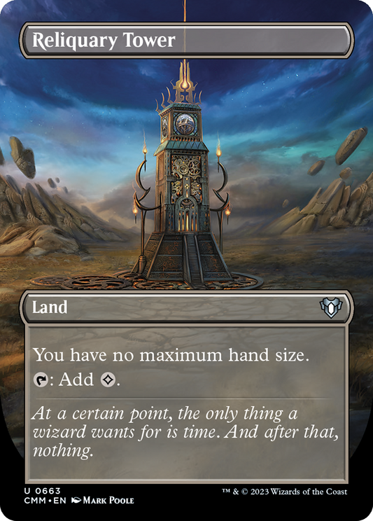 Reliquary Tower (CMM-663) (Borderless) (Foil)