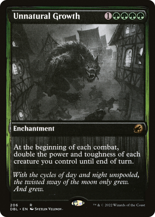 Unnatural Growth (DBL-206) (Foil)