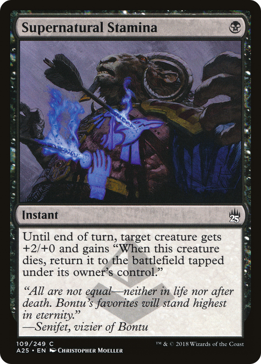 Supernatural Stamina (A25-109)