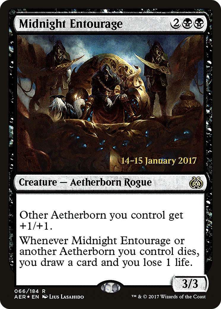 Midnight Entourage (PRE-66S) (Foil)