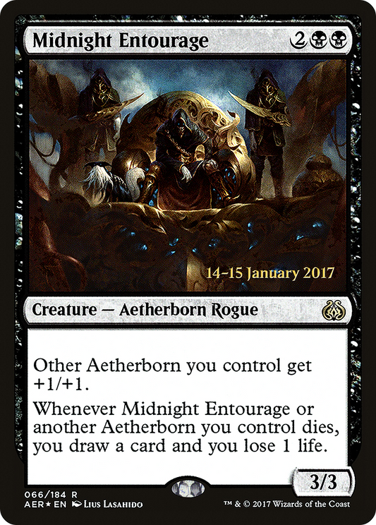 Midnight Entourage (PRE-66S) (Foil)
