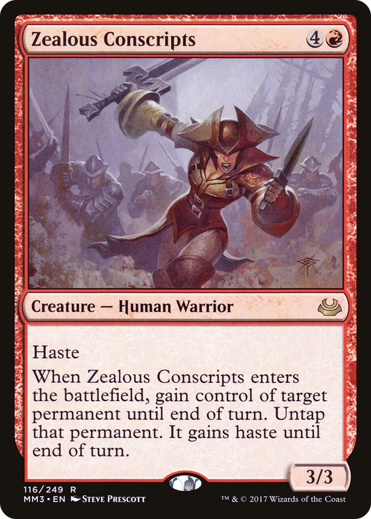 Zealous Conscripts (MM3-116)
