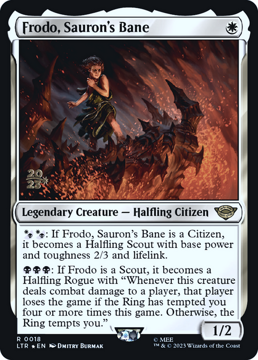 Frodo, Sauron's Bane (PRE-18S) (Foil)