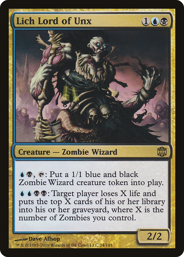 Lich Lord of Unx (ARB-024) (Foil)