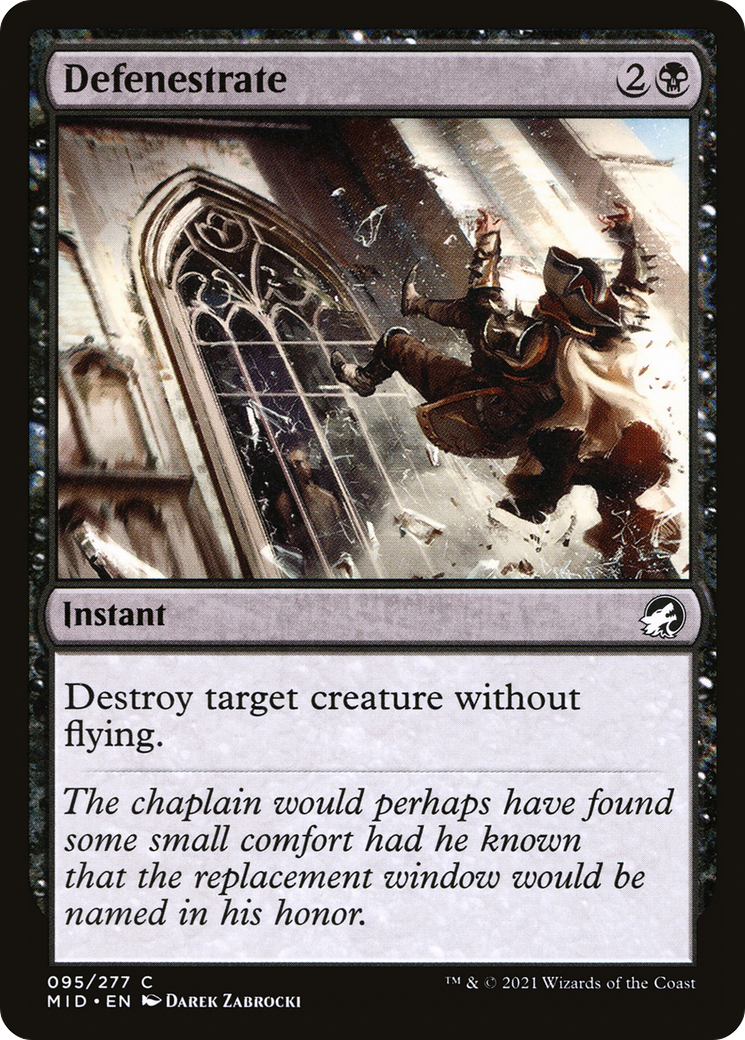 Defenestrate (MID-095)