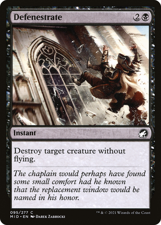 Defenestrate (MID-095)