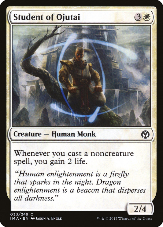 Student of Ojutai (IMA-033) (Foil)