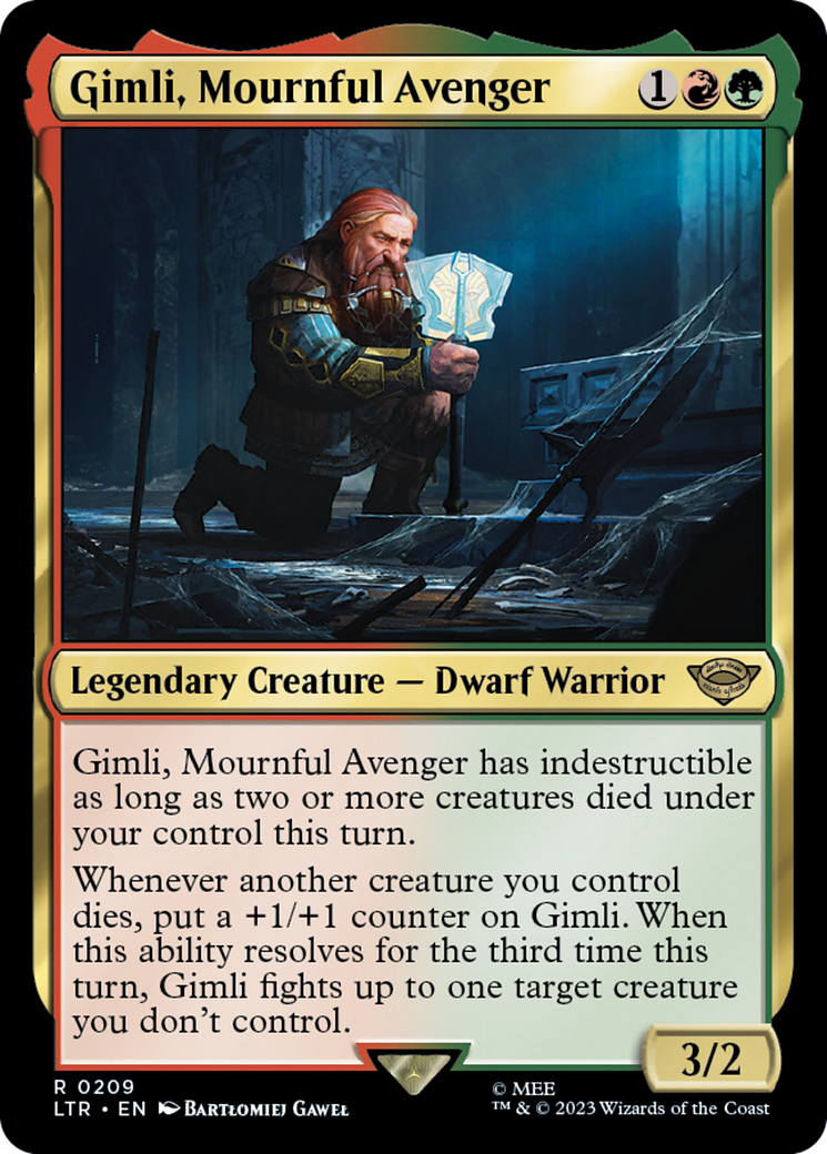 Gimli, Mournful Avenger (LTR-209)