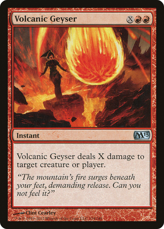 Volcanic Geyser (M13-154) (Foil)