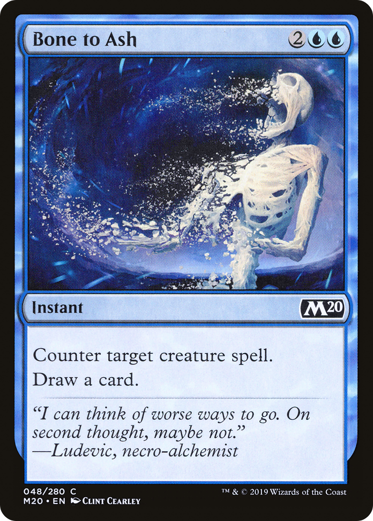 Bone to Ash (M20-048) (Foil)
