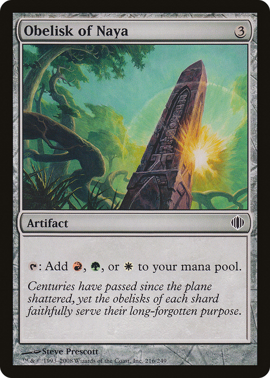 Obelisk of Naya (ALA-216) (Foil)