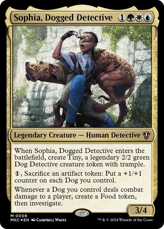 Sophia, Dogged Detective (MKC-008) (Foil)